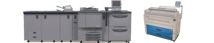 State of the art printing equipment at Copy Shop in South Amboy, NJ